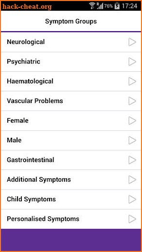 B12 Deficiency screenshot