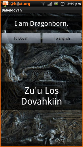 BabelDovah - Skyrim Translator screenshot