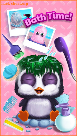 Baby Animal Hair Salon 3 - Newborn Hatch & Haircut screenshot