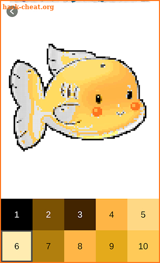 Baby Animal Pixel Art - Coloring by Number screenshot