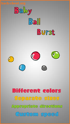 Baby Ball Burst screenshot