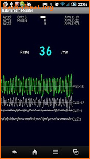 Baby breath monitor screenshot