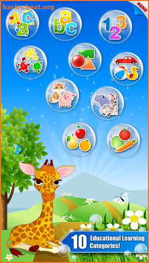 Baby Bubble Activity School with Abby Monkey screenshot