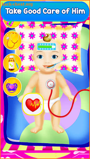 Baby Care and Dressup: Girls Game, Color by Number screenshot