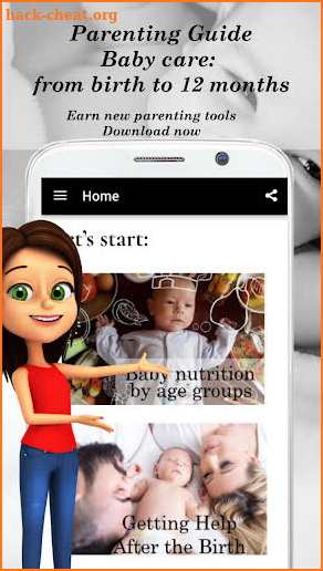 Baby Care Motherhood Guide screenshot