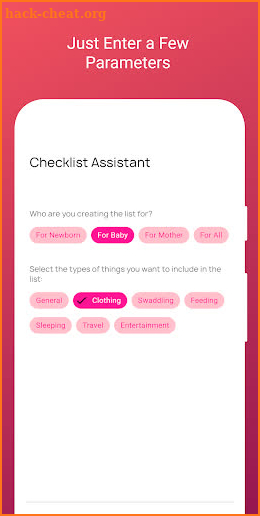 Baby Checklist PRO (without ADS) 👶 screenshot