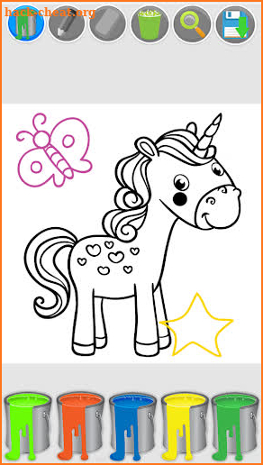 Baby Coloring Nursery Rhymes screenshot