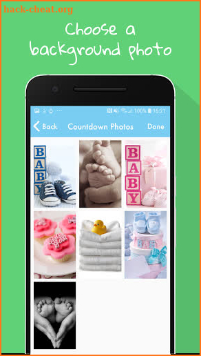 Baby Countdown Widget screenshot