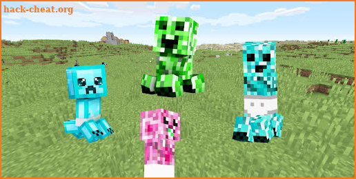 Baby Creeper Mod for Minecraft screenshot