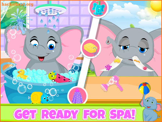 Baby Elephant Pet Care screenshot