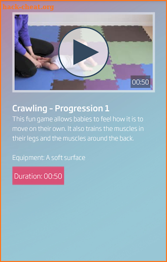 Baby Exercises and Activities - Baby Development screenshot