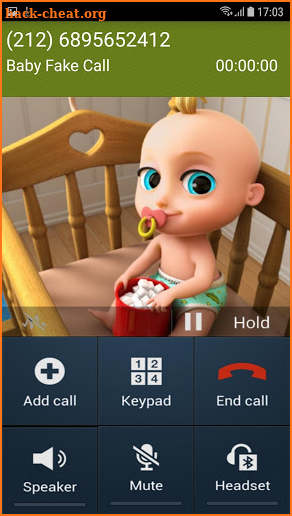 Baby Fake Call screenshot