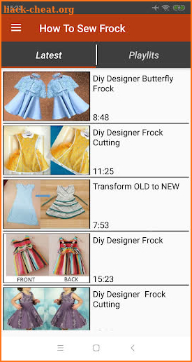 Baby Frock Cutting And Stitching Videos screenshot