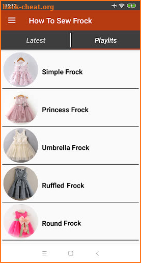 Baby Frock Cutting And Stitching Videos screenshot