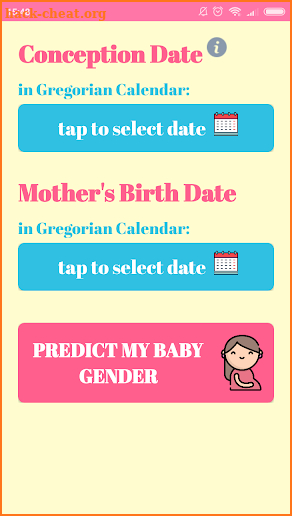 Baby Gender Chinese Predictor screenshot