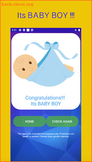 Baby Gender - Predict screenshot