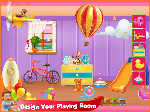 Baby Girl Doll House: Design & Clean Luxury Rooms screenshot