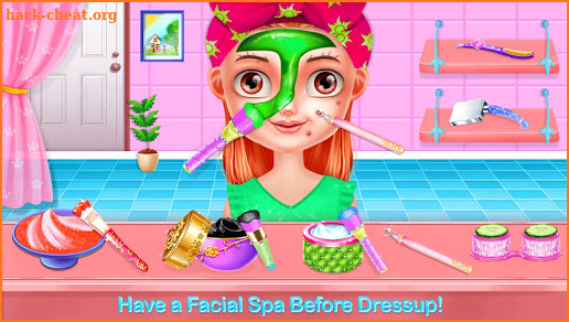 Baby Girl Salon Makeover - Dress Up & Makeup Game screenshot