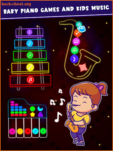 Baby Glow Phone Games for Kids screenshot