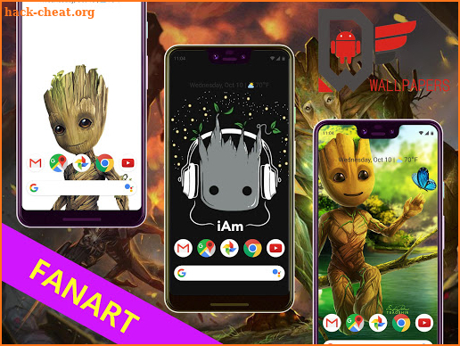 Baby Groot Wallpaper HD 2019 Fan Art screenshot