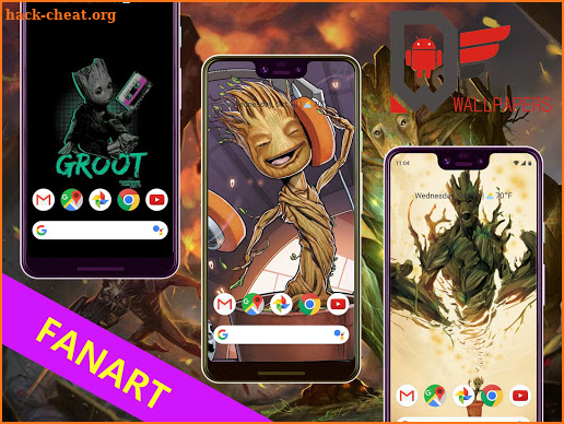 Baby Groot Wallpaper HD 2019 Fan Art screenshot