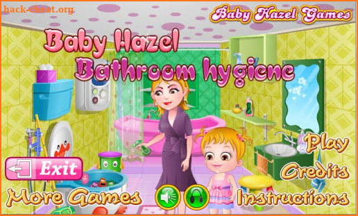 Baby Hazel Bathroom Hygiene screenshot