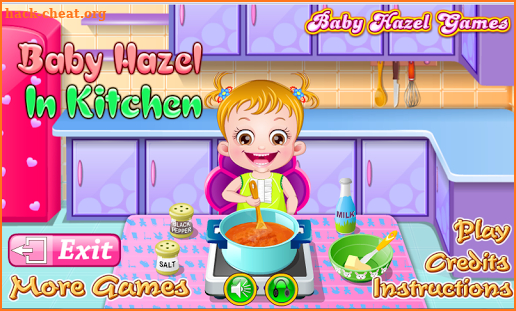 Baby Hazel Kitchen Time screenshot