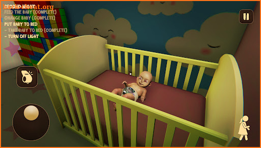 Baby in Pink Horror Game: Scary Babysitting games screenshot