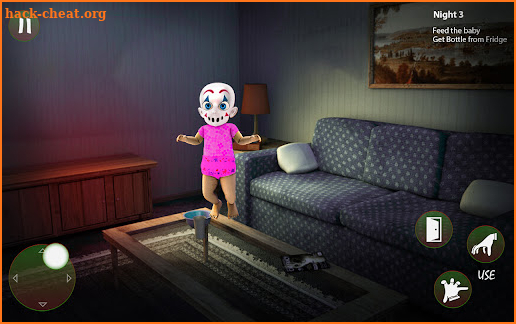 Baby In Pink Horror House Game screenshot