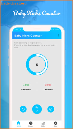 Baby Kicks Counter screenshot