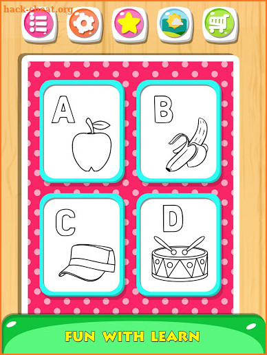 Baby Learning Draw And Color Book screenshot