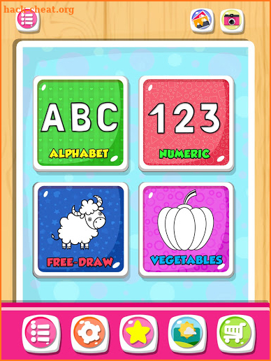 Baby Learning Draw And Color Book screenshot