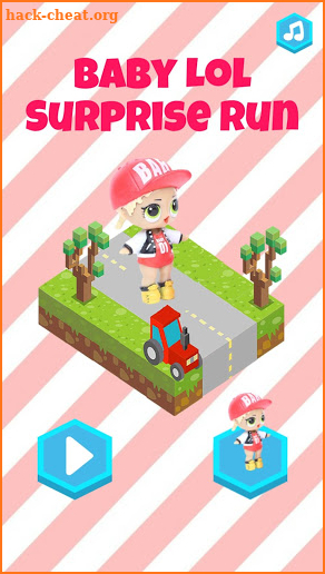 Baby Lol - Surprise pixel doll (Run game for kids) screenshot