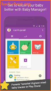 Baby Manager - Breastfeeding Tracker & Community screenshot