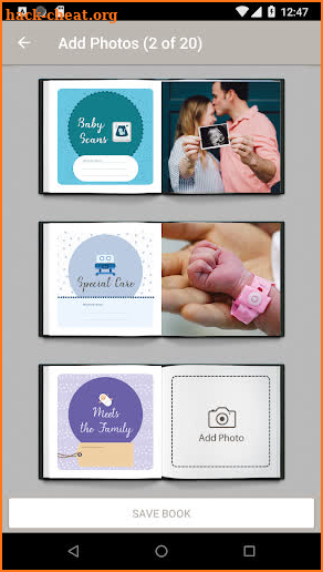 Baby Milestone Book screenshot