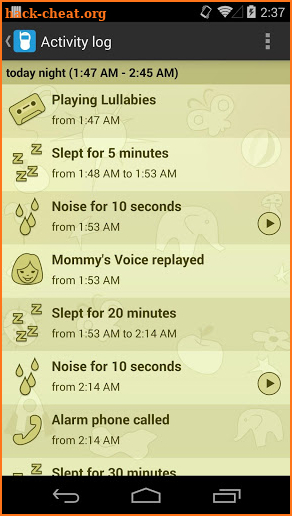 Baby Monitor & Alarm screenshot