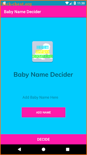 Baby Name Decider screenshot