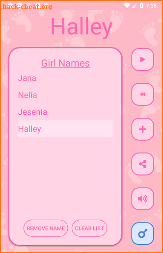 Baby Name Generator screenshot