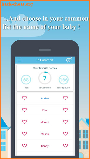 Baby Name Together PRO screenshot