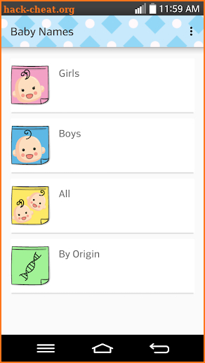 Baby Names screenshot