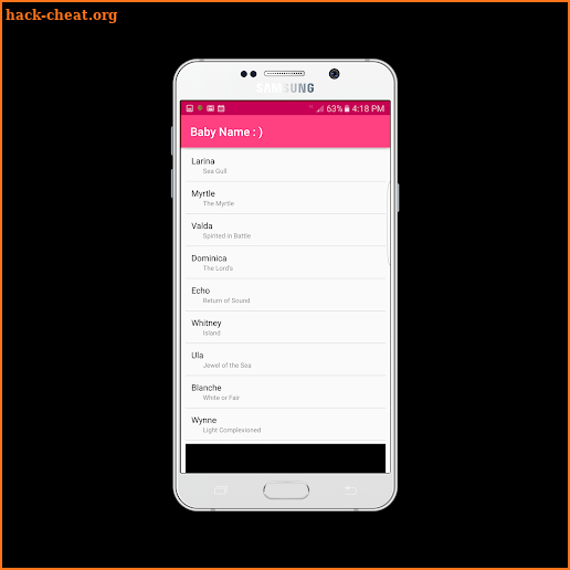 Baby Names - Boy and Girl screenshot