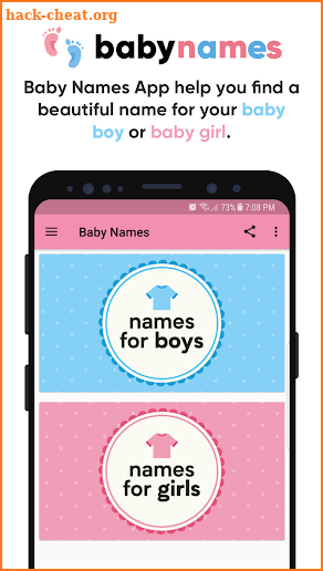 Baby Names for Boys and Girls screenshot