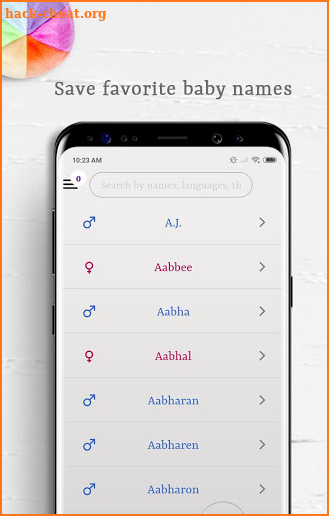 Baby Names Pedia screenshot