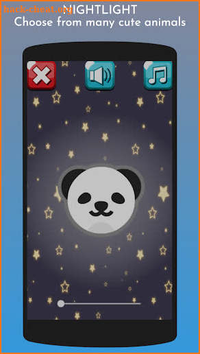 Baby Night Light Free screenshot