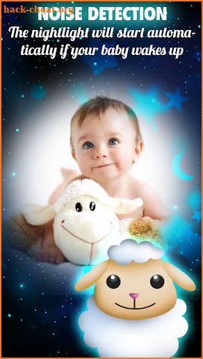 Baby Night Light: Instant Sleep Aid & White Noises screenshot