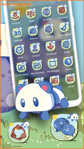 Baby Panda Launcher Theme screenshot