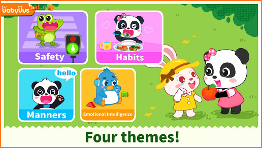 Baby Panda's Care: Safety & Habits screenshot