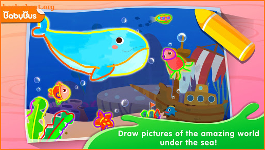 Baby Panda's Drawing Book - Painting for Kids screenshot