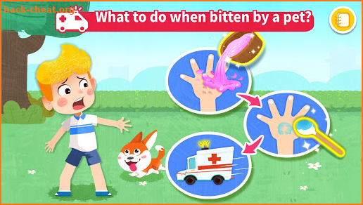 Baby Panda's First Aid Tips screenshot