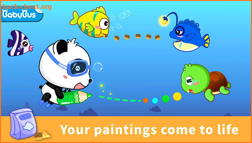 Baby Panda's Magic Lines screenshot